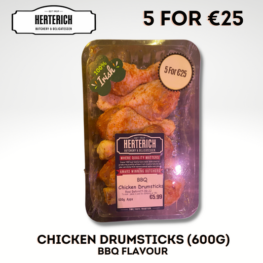 BBQ Chicken Drumsticks (600g)