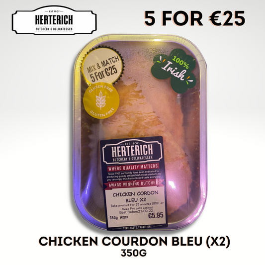 Chicken Courdon Bleu (2 per pack 350g)