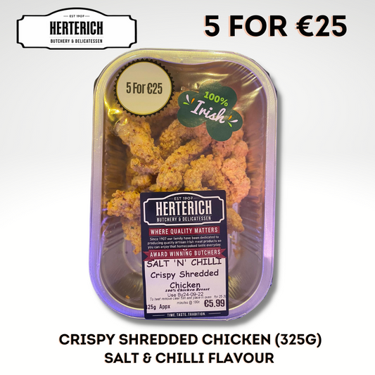 Salt & Chilli Crispy Shredded Chicken (350g)