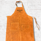 Herterich Branded Leather Butcher's Apron | Online Butcher Ireland