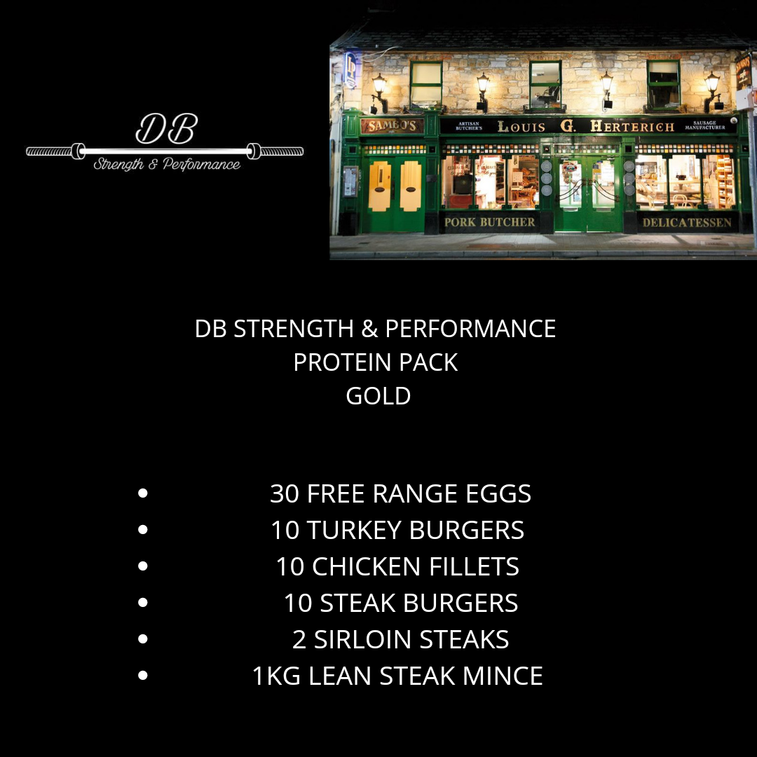 DB Strength & Performance GOLD pack | Online Butcher Ireland