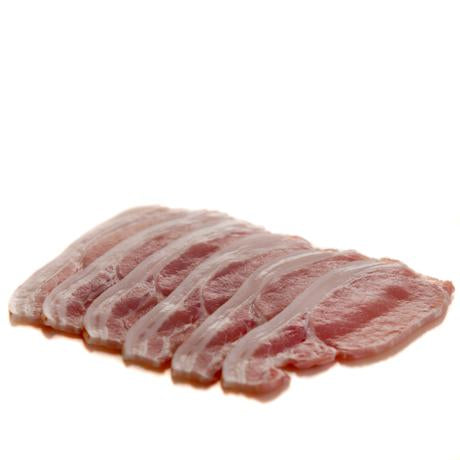 Dry Cured Back Bacon Rashers 300g pack