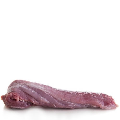 Herterich's Fresh Pork Fillet 500g on a white background 