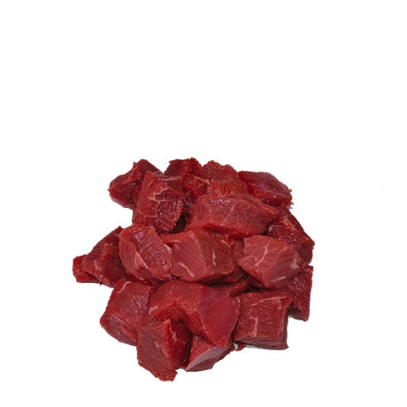 Diced Beef 500g bag vac packed | Online Butcher Ireland